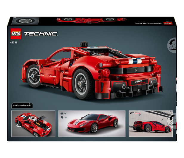 LEGO TECHNIC Samochód Ferrari 488 Pista 42235 Samochód Ferrari 48 - 1547397 - zdjęcie 11